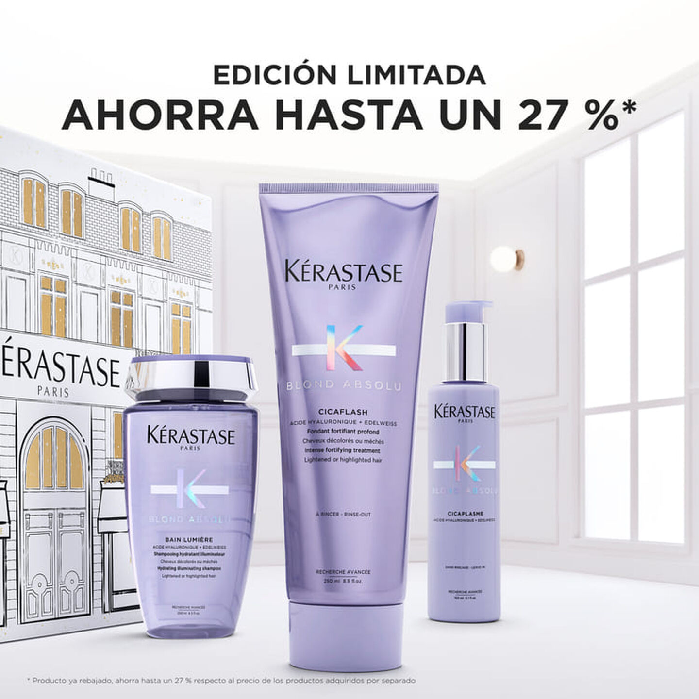 BLOND ABSOLU - COFRE DE EDICIÓN LIMITADA PARA EL CUIDADO DEL CABELLO DECOLORADO