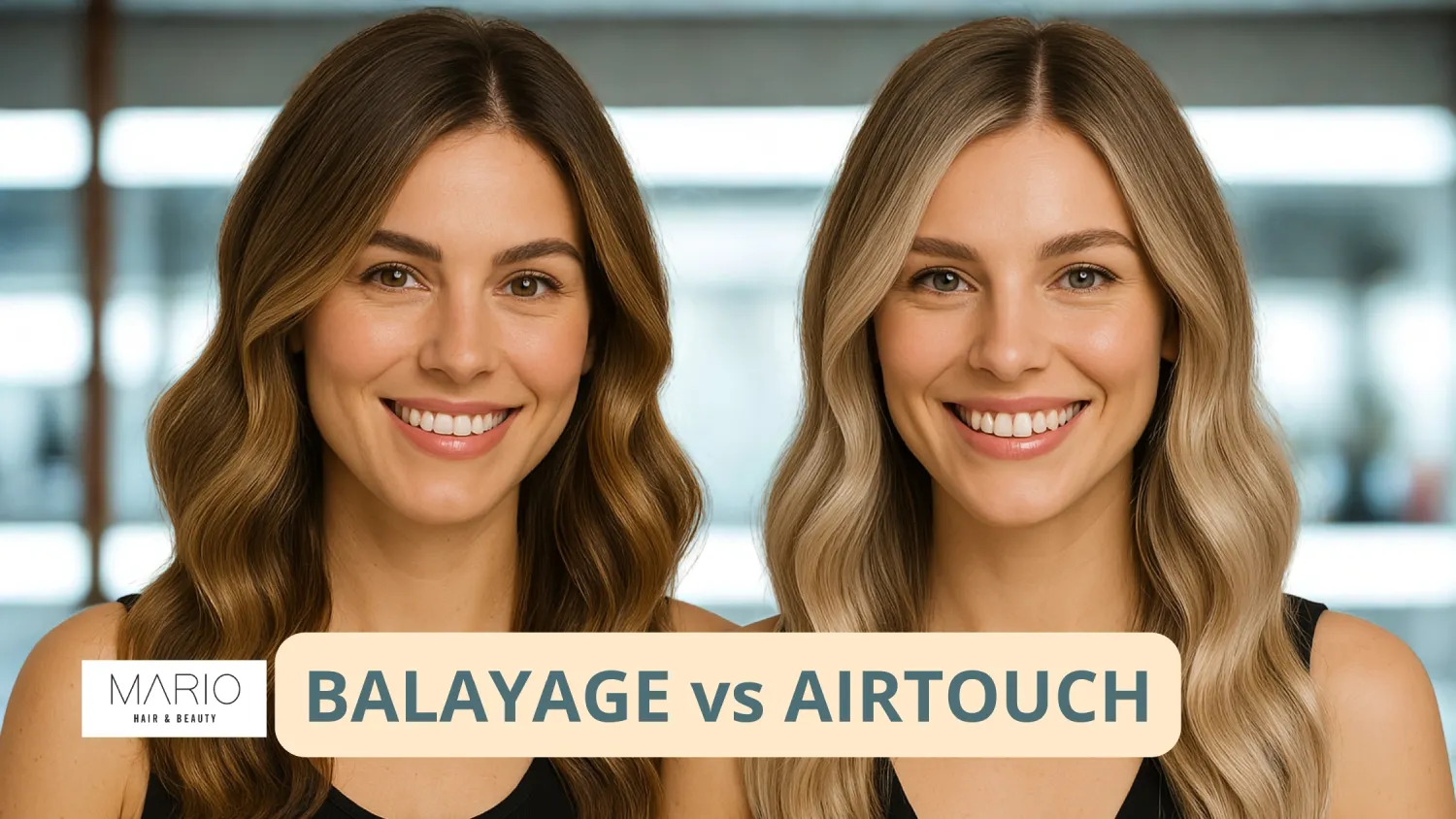 Mario Peluqueria Castellon - Balayage vs Airtouch: diferencias, ventajas y cuál elegir para tu cabello