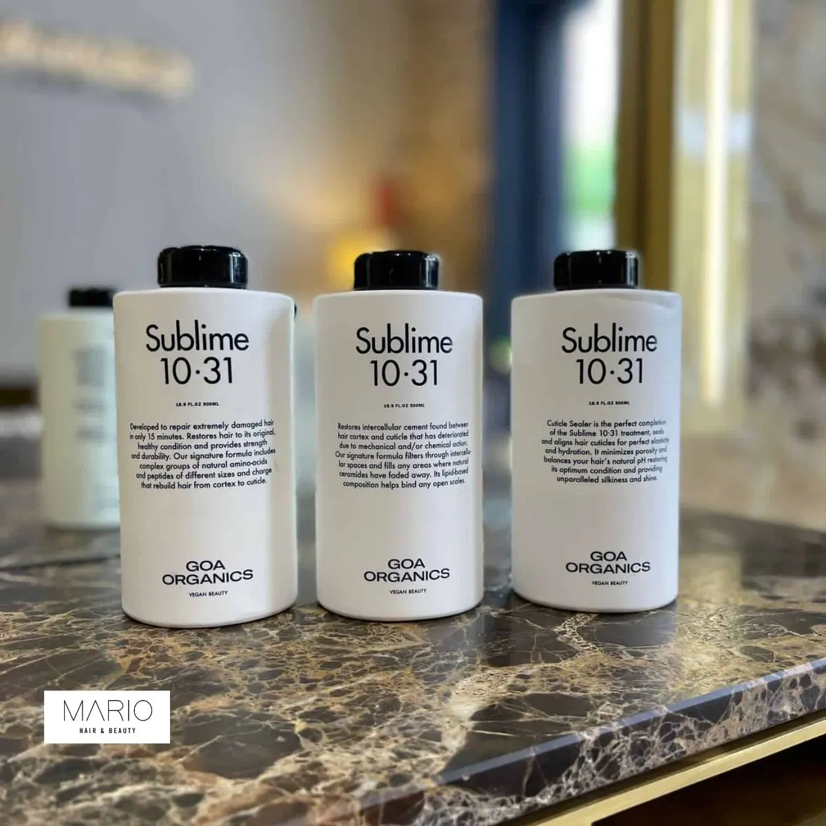Mario Peluqueria Castellon - Dónde comprar Sublime Goa Organics